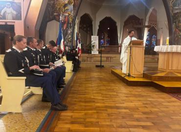 Célébration de la Sainte Geneviève, patronne de la Gendarmerie